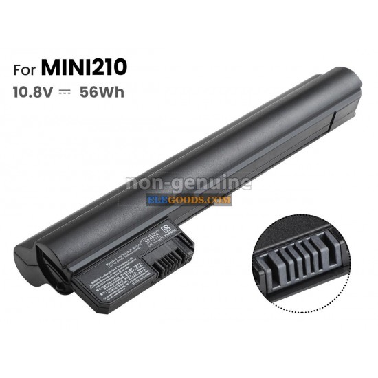 10.8V  5200mAh  6 cells  Li-ion  Black