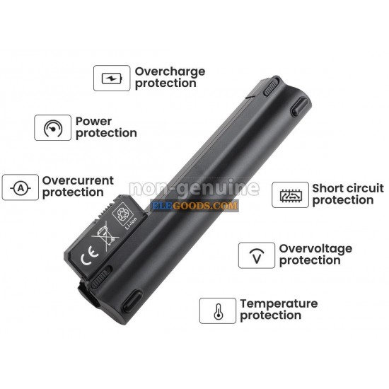 10.8V  5200mAh  6 cells  Li-ion  Black
