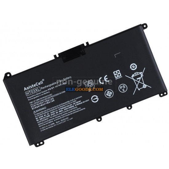 11.55V  41.9Wh  3 cells  Li-Polymer  Black
