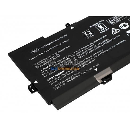 11.55V  84.08Wh  6 cells  Li-Polymer  Black