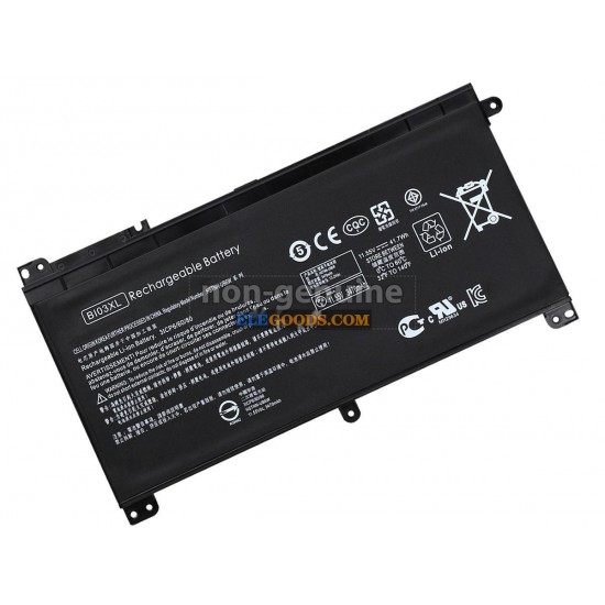 11.55V  41.5Wh  3 cells  Li-Polymer  Black