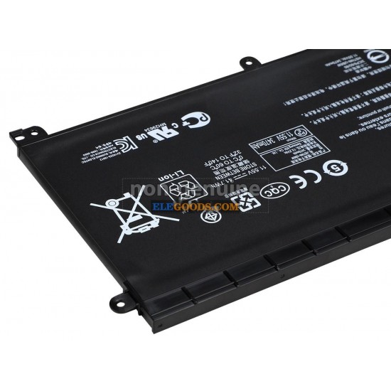 11.55V  41.5Wh  3 cells  Li-Polymer  Black