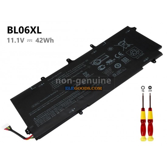 11.1V  42Wh  6 cells  Li-Polymer  Black