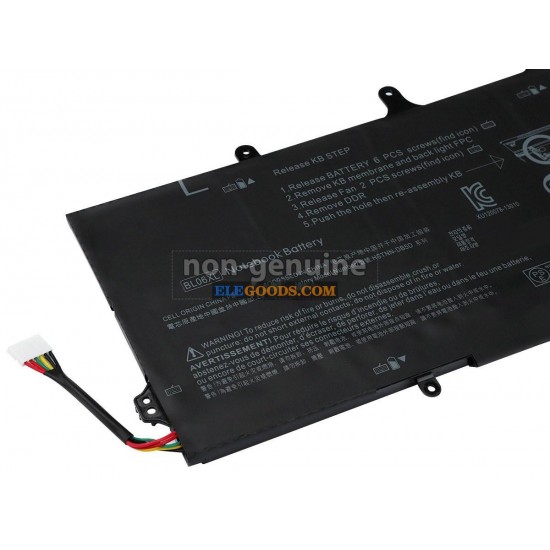 11.1V  42Wh  6 cells  Li-Polymer  Black
