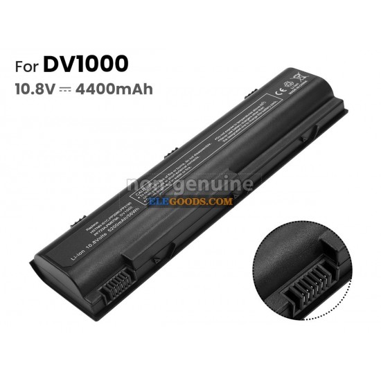 10.8V  4400mAh  6 cells  Li-ion  Black