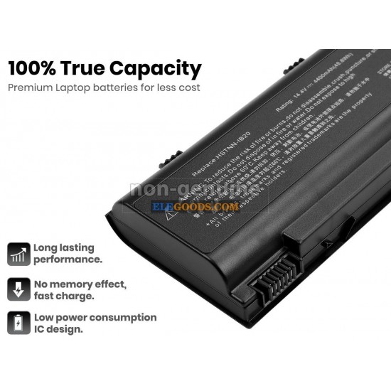 14.4V  4400mAh  8 cells  Li-ion  Black