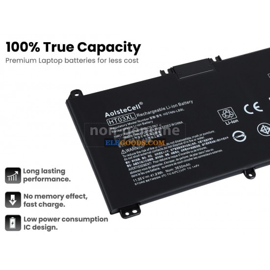 11.1V  76Wh  9 cells  Li-Polymer  Black