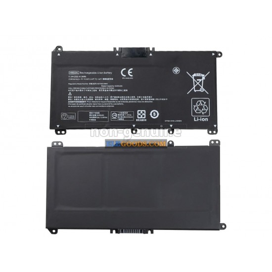 11.34V  41.04Wh  3 cells  Li-Polymer  Black