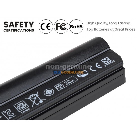 10.8V  5200mAh  6 cells  Li-ion  Black