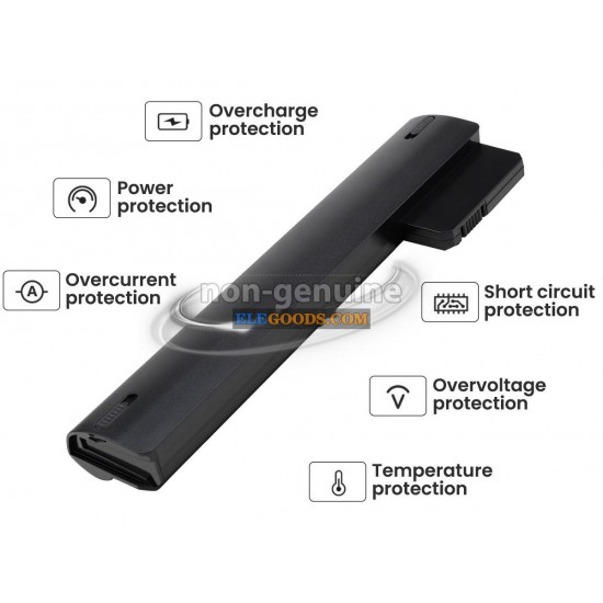 10.8V  5200mAh  6 cells  Li-ion  Black