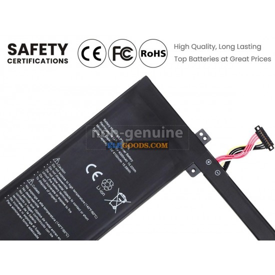 3.8V  4000mAh  1 cells  Li-Polymer  Black