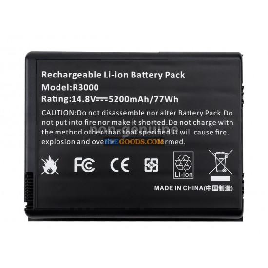 14.4V  4400mAh  8 cells  Li-ion  Black