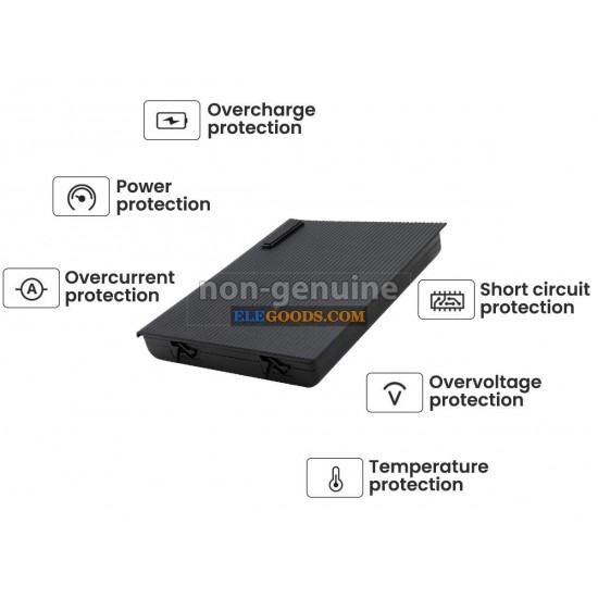 14.4V  4400mAh  8 cells  Li-ion  Black