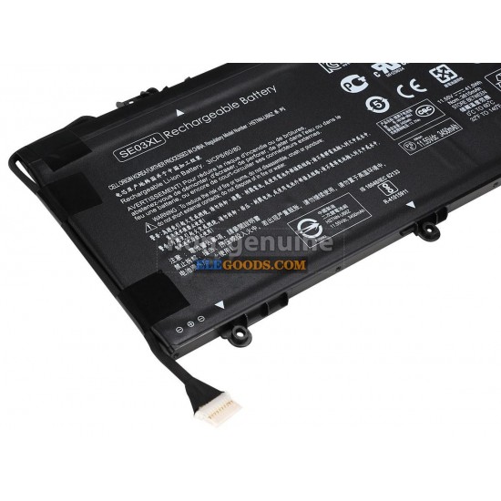 11.55V  41.5Wh  3 cells  Li-Polymer  Black
