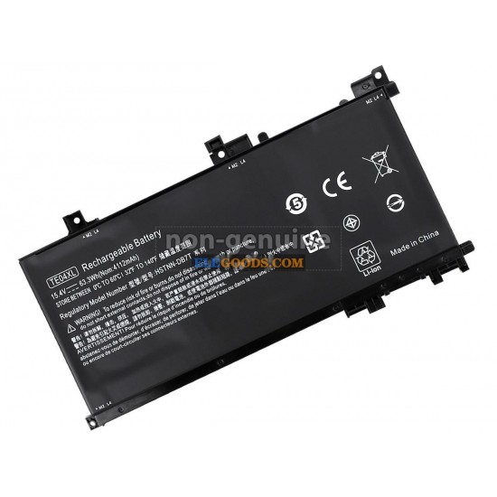 15.4V  63.3Wh  4 cells  Li-Polymer  Black
