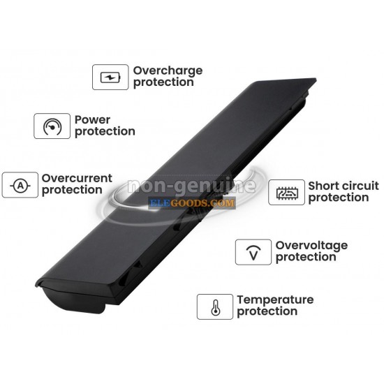 10.8V  4400mAh  6 cells  Li-ion  Black