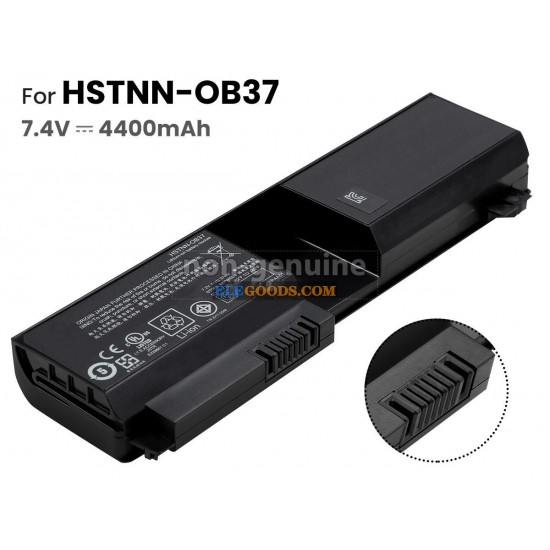 7.4V  4400mAh  4 cells  Li-ion  Black
