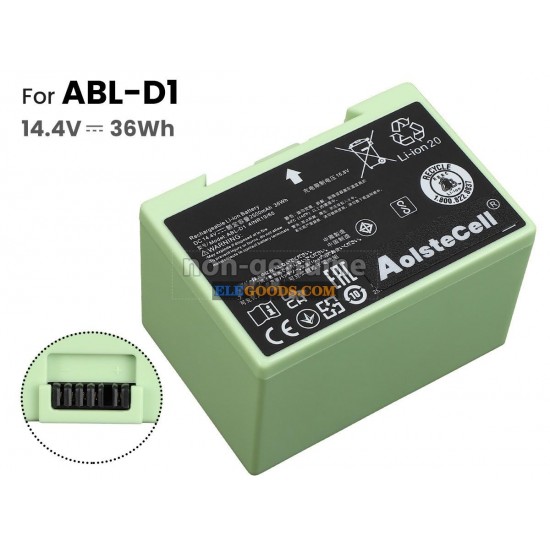 14.4V  36Wh  4 cells  Li-Polymer  Black