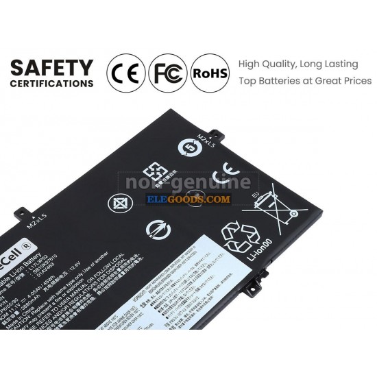 11.1V  45Wh  3 cells  Li-Polymer  Black