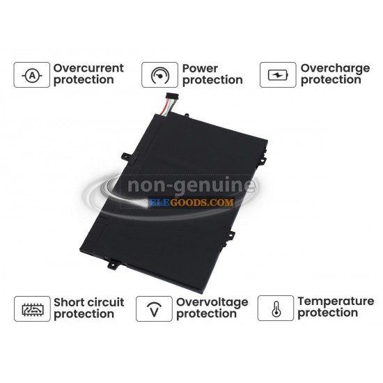 11.1V  45Wh  3 cells  Li-Polymer  Black