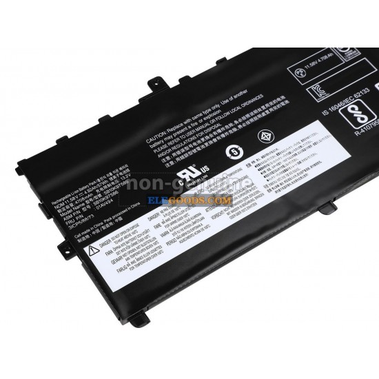 11.52V  57Wh  3 cells  Li-Polymer  Black