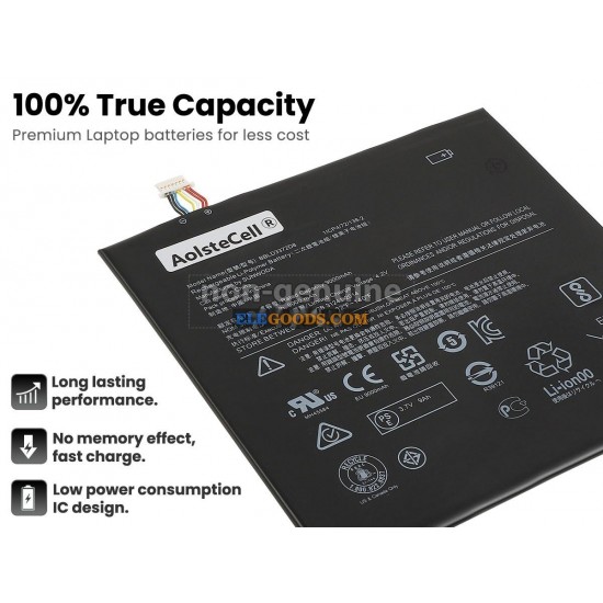3.7V  33.3Wh  2 cells  Li-Polymer  Black