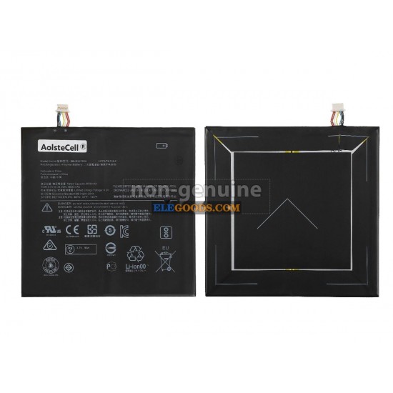 3.7V  33.3Wh  2 cells  Li-Polymer  Black