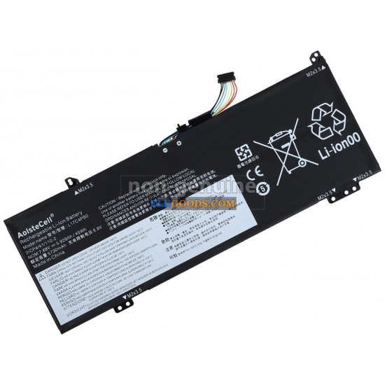 7.68V  45Wh  3 cells  Li-Polymer  Black