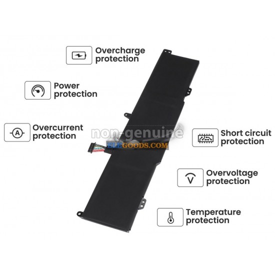 11.52V  45Wh  3 cells  Li-Polymer  Black