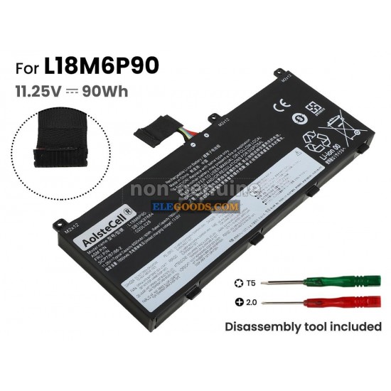 11.25V  90Wh  6 cells  Li-Polymer  Black