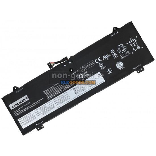15.36V  71Wh  4 cells  Li-Polymer  Black