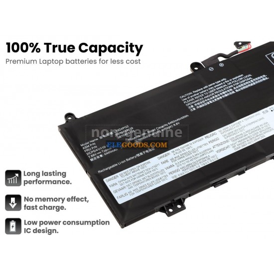 7.68V  51Wh  4 cells  Li-Polymer  Black