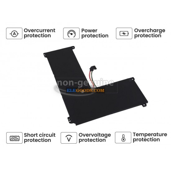 7.6V  32Wh  2 cells  Li-Polymer  Black