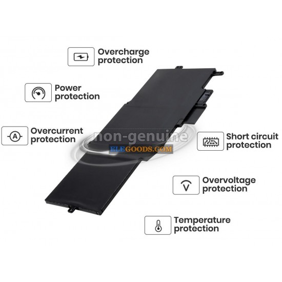 11.58V  48.2Wh  3 cells  Li-Polymer  Black