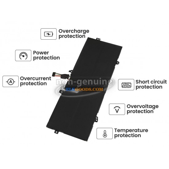 7.72V  50Wh  4 cells  Li-Polymer  Black