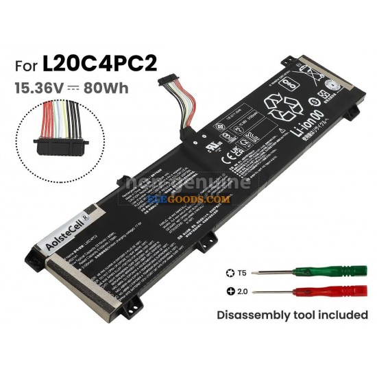 15.36V  80Wh  4 cells  Li-Polymer  Black