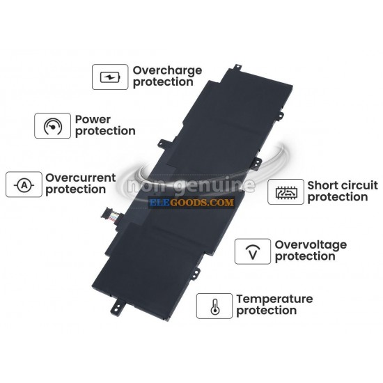 15.36V  57Wh  4 cells  Li-Polymer  Black