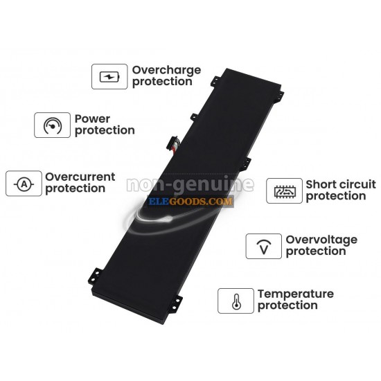 15.52V  99.9Wh  4 cells  Li-Polymer  Black