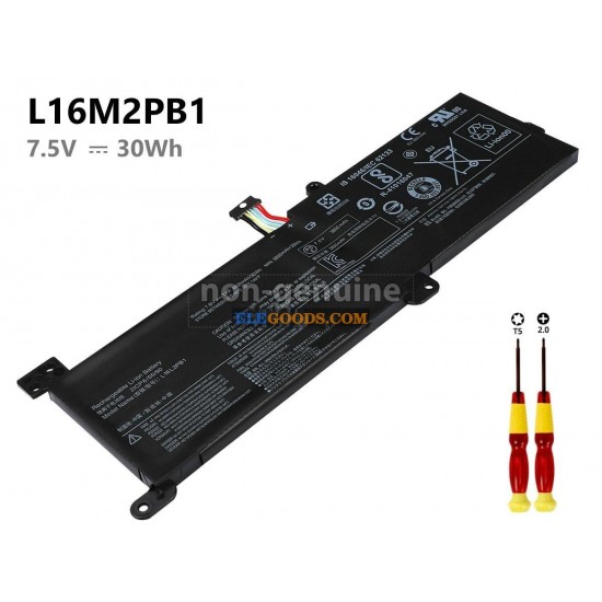7.5V  30Wh  2 cells  Li-Polymer  Black