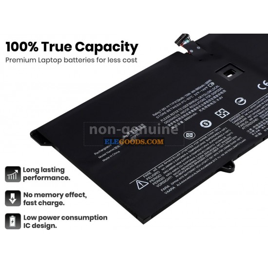 7.68V  70Wh  4 cells  Li-Polymer  Black