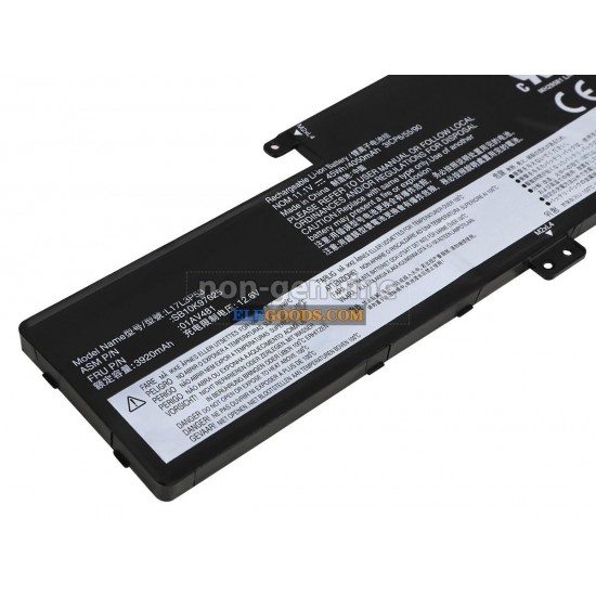 11.1V  45Wh  3 cells  Li-Polymer  Black