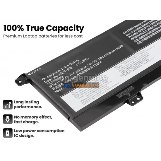 11.25V  51.5Wh  3 cells  Li-Polymer  Black