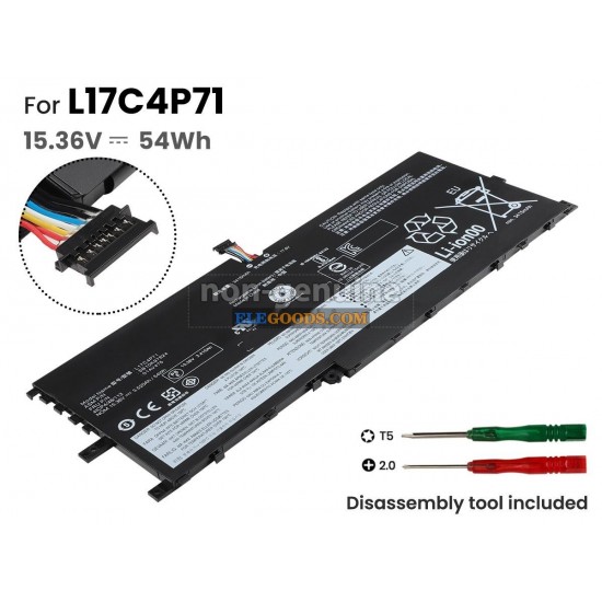 15.36V  54Wh  4 cells  Li-Polymer  Black