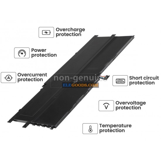 15.36V  54Wh  4 cells  Li-Polymer  Black