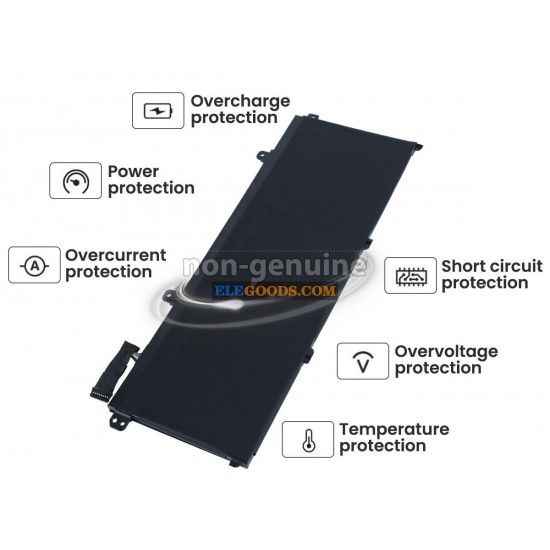 11.55V  51Wh  3 cells  Li-Polymer  Black