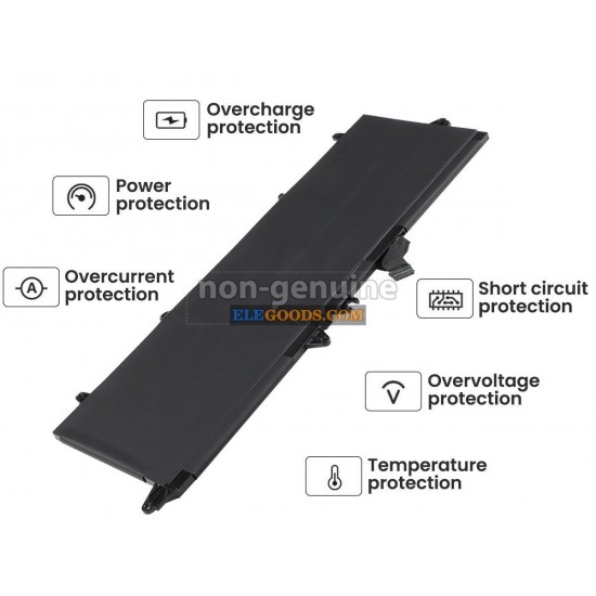 11.58V  57Wh  3 cells  Li-Polymer  Black