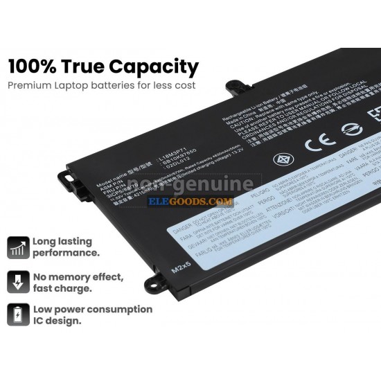 11.52V  57Wh  3 cells  Li-Polymer  Black