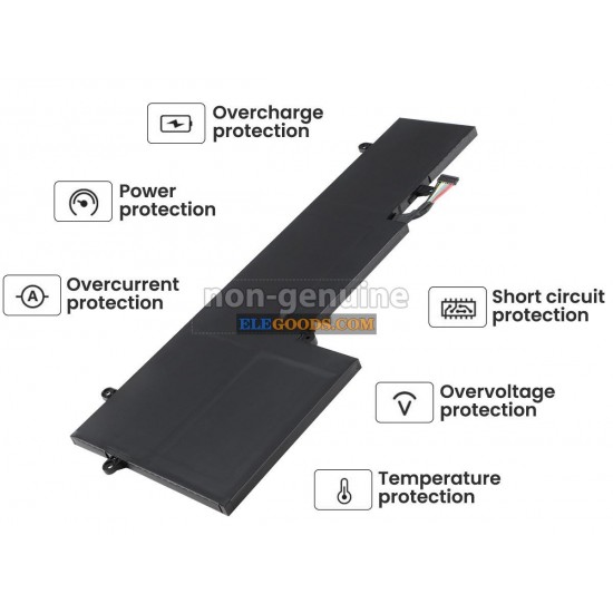 15.44V  71Wh  4 cells  Li-Polymer  Black