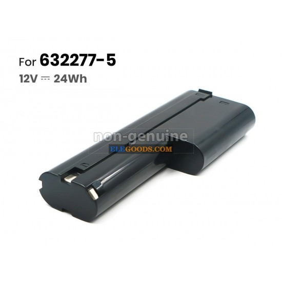 12V  24Wh  6 cells  Ni-CD  Black