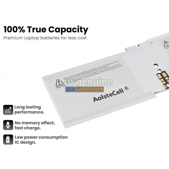 7.5V  18Wh  2 cells  Li-Polymer  Silver
